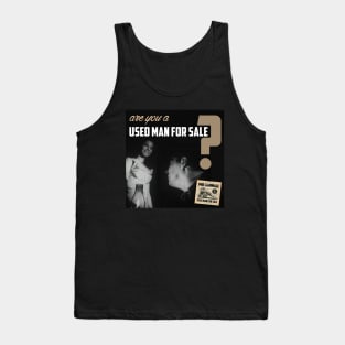 Used Man For Sale - Smiling Woman Tank Top